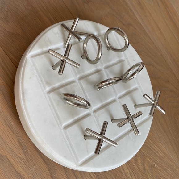 White marble tic tax toe - Picture 3 of 3